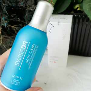 法国 美帕medspa爆珠泡沫洁面 蓝胖子洗面奶去黑头收毛孔50ml