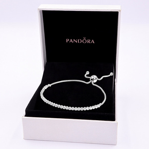 Pandora潘多拉银轻奢闪耀网球手链女599375C01精致生日情人节礼物