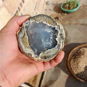 砚山玛瑙原石毛料玉髓冰种球圆润剔透手镯挂件吊坠练手雕刻料摆件