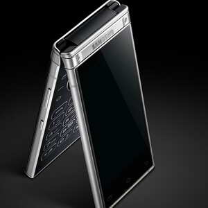 二手三星sm-w2018全网通4g国行原装正品智能商务三星翻盖手机