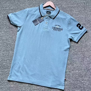 夏装丹麦lindbergh林德伯格男全棉短袖polo衫休闲