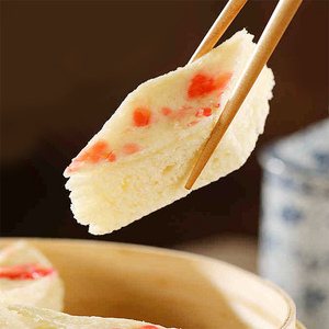 五亭千层油糕扬州特产美食小吃传统糕点速冻食品早餐甜点心蒸面点