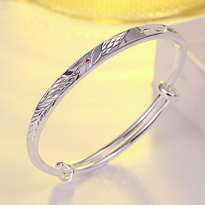 9999纯银凤凰手镯