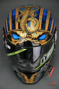 大淘之星 icon 赛车机车头盔旗舰系列airframe pro 埃及 法老王