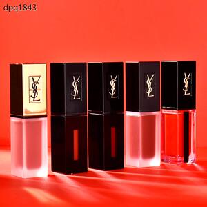 ysl圣罗兰唇釉杨树林镜光哑光黑管丝绒天鹅绒唇釉口红416号