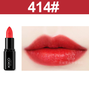 意大利进口kiko4系口红414号407#412 黑色方管显