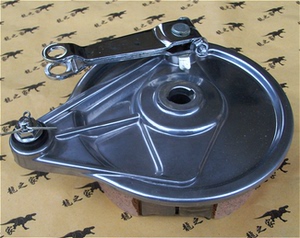 大地鹰王dd250e dd150金太子250摩托车配件ca250后轮刹车鼓盖毂盖