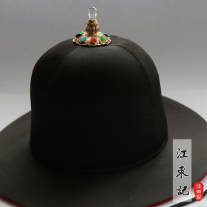 江东记 宣武明制大帽 汉服冠帽 首服大帽