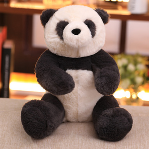 仿真熊猫毛绒玩具大熊猫玩偶可爱抱抱熊安抚公仔儿童生日礼物男孩