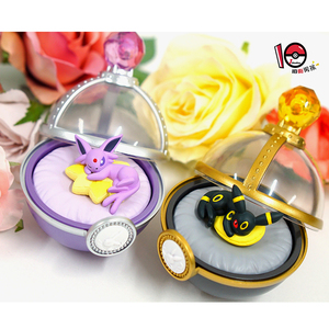 正版宝可梦伊布家族 仙子太阳月亮精灵摆件盲盒精灵球送女生礼物