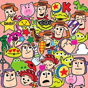 玩具总动员人物贴纸