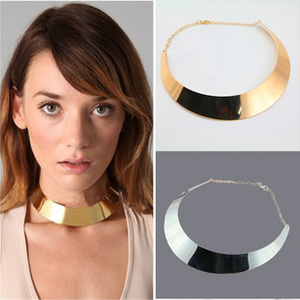 000人付款天猫项链绳日本金色锁骨项圈钢丝金项圈女金属颈圈黄金吊坠