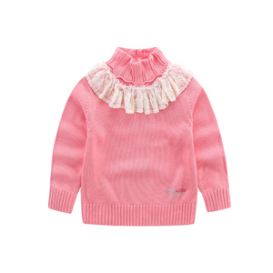 2021断码特价日系品牌#天使猫女童长袖春春季秋毛衣线衣 823039