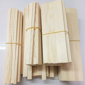 方木条实木棒木棍建模材料方形木棍 DIY手工木工材料原木松木包邮