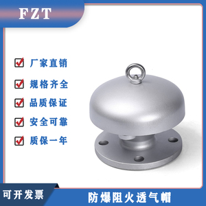 FZT-1阻火透气帽防雨型储气罐通气防火帽碳钢法兰不锈钢DN15~350