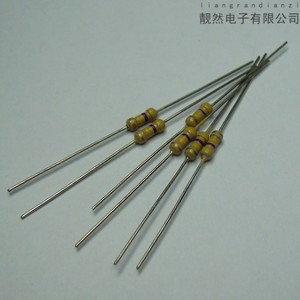 hs 原装无感 470k 0.25w 粗ofc 2x8 胆味高精老碳膜电阻