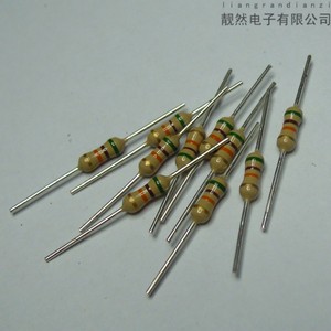 koa 日本原装无感 51k 0.25w 粗ofc 2x7 胆味老碳膜电阻