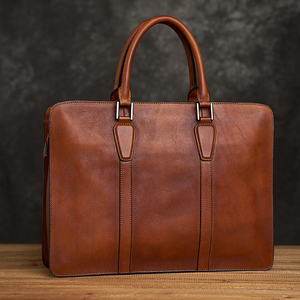 手提包牛皮休闲简约
