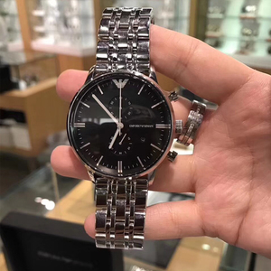 阿玛尼手表男蓝色