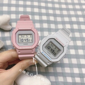 余彩標淘宝casio卡西欧gshock蓝积木时尚潮流运动防水男表ga-110fc