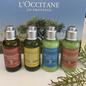 loccitane欧舒丹草本5合1 酒店4件套装35ml 洗护旅行健身伴手礼
