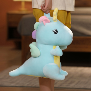 可爱小飞龙公仔毛绒玩具小龙玩偶生肖布娃娃恐龙抱枕生日礼物女生