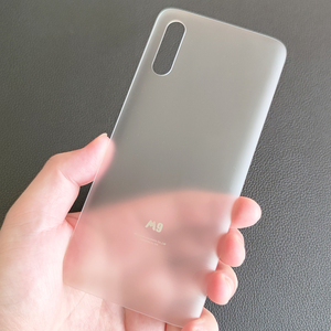 适用 小米9手机电池后盖壳ag磨砂透明替换原装玻璃屏m1902f1a魔改