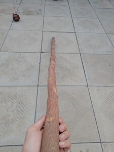 野生红皮酸枣木棍,武术棍登山棍车载防身棍陀螺杆1.2米