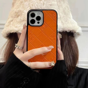爱马仕iphone14手机壳大牌高端苹果13pro高级感适用14皮质12pm防摔女