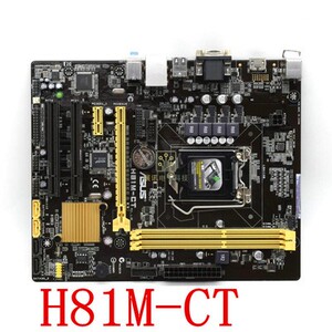 清华同方h81m-ct 华硕 1150针cpu主板支持hdmi高清 带com口 双pci