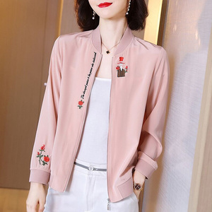哥弟阿玛施新款女装专柜正品2022春连帽夹克短款风衣休闲外套上衣7人