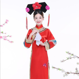 刘能能198792淘宝满族旗头包邮还珠格格帽子头饰宫廷宫女头箍儿童