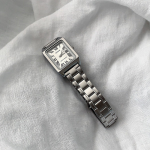 卡西欧小方表简约方块表方形女表时尚ins风复古高级感手表女防水