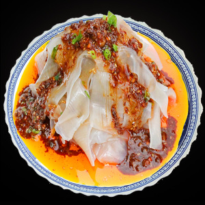 魔芋粉 四川火锅宽粉粉皮 0脂肪梓潼片粉特产干粉凉皮 200g小袋装