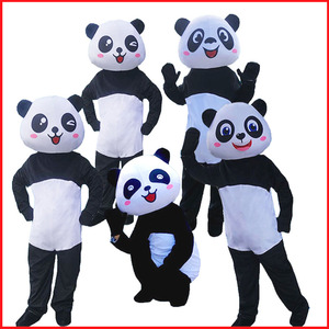 大熊猫卡通人偶服装头套成人行走网红玩偶服活动表演道具来图定制
