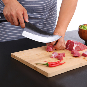 手工锻打分割刀牛肉刀切肉刀鱼刀锋利卖肉刀剔骨刀屠宰专用割肉刀