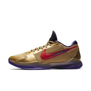 nike kobe 5 x undefeated联名 科比5紫金名人堂篮球鞋da6809-700