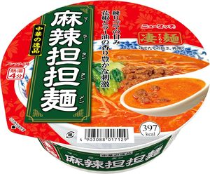12盒日本凄面中华风味花椒辣味担担面浓味汤头好喝方便面117g/盒