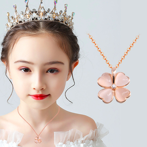 四叶草项链女儿童