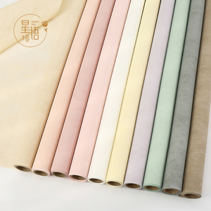 韩式卷装加厚牛奶棉 鲜花内衬包装纸 防水易塑形花艺棉纸密度柔软