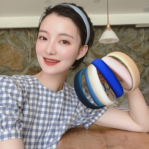 手工超仙真丝发箍女百搭外出森系发卡发箍女洗脸可戴发箍仙女防滑