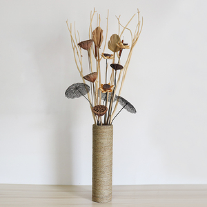 天然植物干树枝仿真干花家居客厅落地装饰摆设玄关橱窗摆件