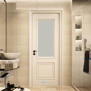 成都实木门 xdoor任意门 现代风厨卫半玻门 厂家直销 实木门定制