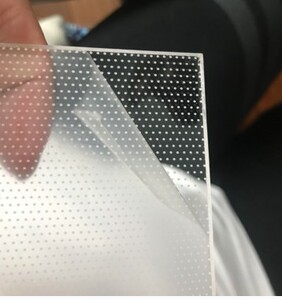 ps导光板面板超薄灯箱广告牌定做亚克力导光板丝印板扩散板雕刻板