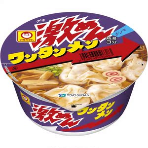 12盒日本代购东洋水产馄饨拉面方便面杯面速食泡面非油炸方便面香