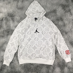 clot联名丝绸卫衣edc陈冠希中国风龙纹暗纹男女情侣连帽衫外套潮