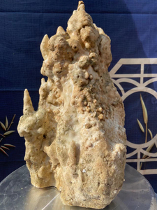 天然钟乳石摆件结晶石观赏石原石造型石矿物晶体溶洞石头收藏品