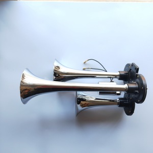 3个管气喇叭汽车大货车高音电控气喇叭汽笛汽喇叭24v鸣笛超响