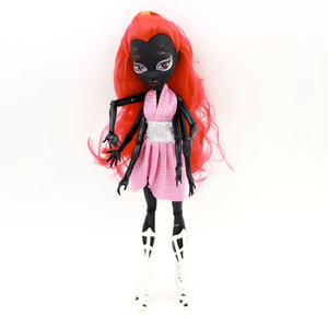 monsterhigh多关节精灵高校黑蜘蛛怪物高中娃娃素体怪物高中娃娃