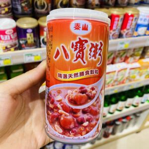台湾进口泰山八宝粥375g速食即食营养五谷杂粮粥早餐点心好滋味